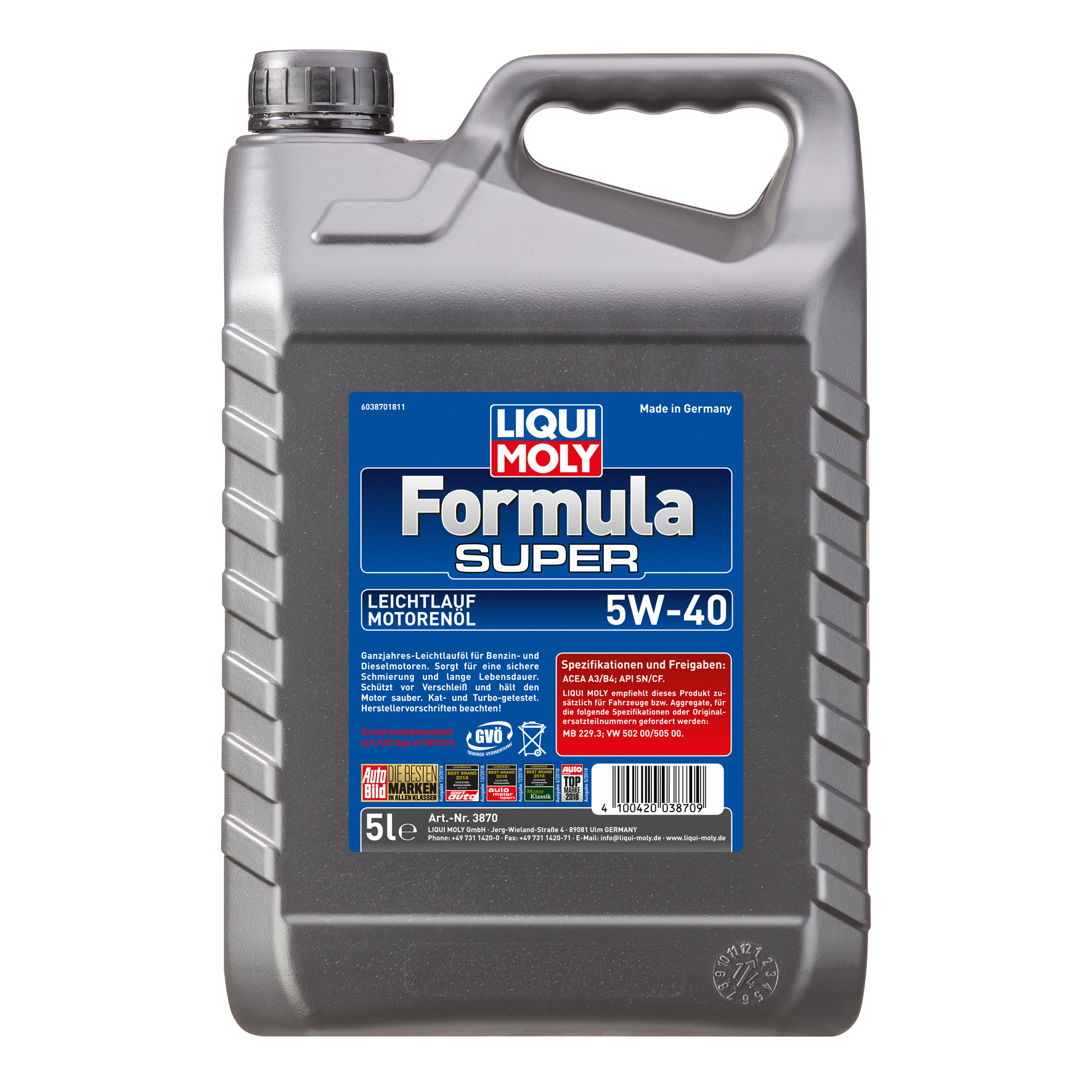 Huile Boite de Vitesse TOPTEC ATF 1800 - Liqui Moly Nouvelle-Calédonie