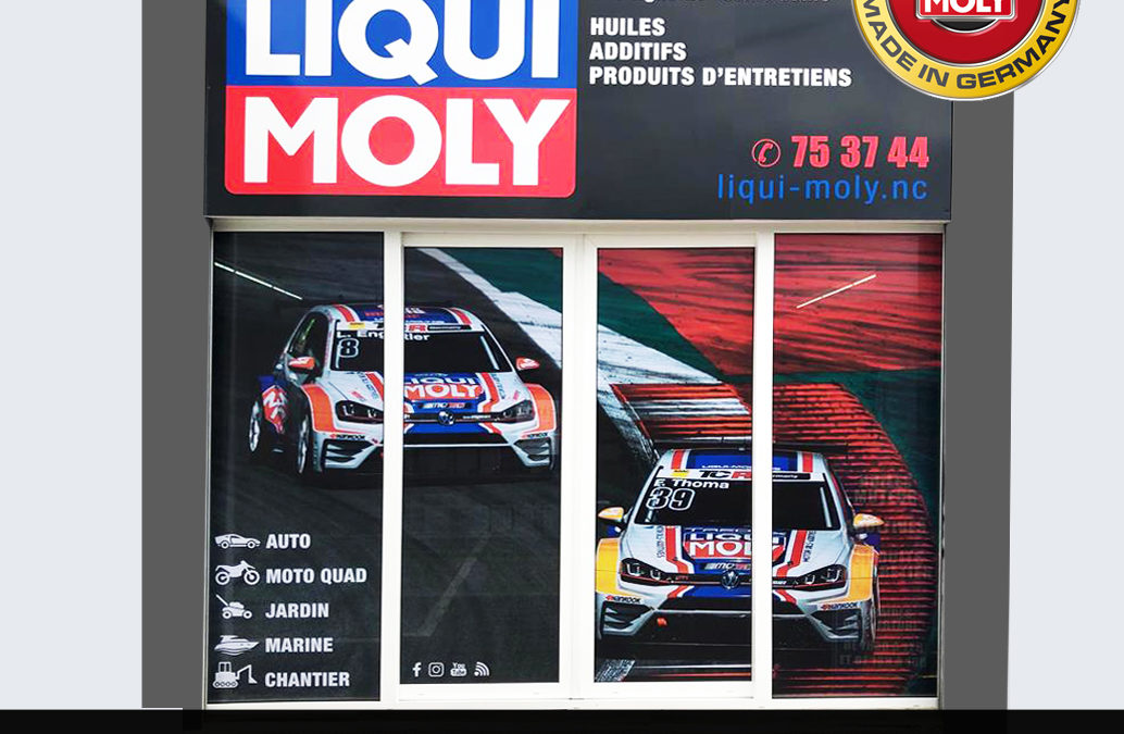 Le Showroom Liqui Moly prend forme