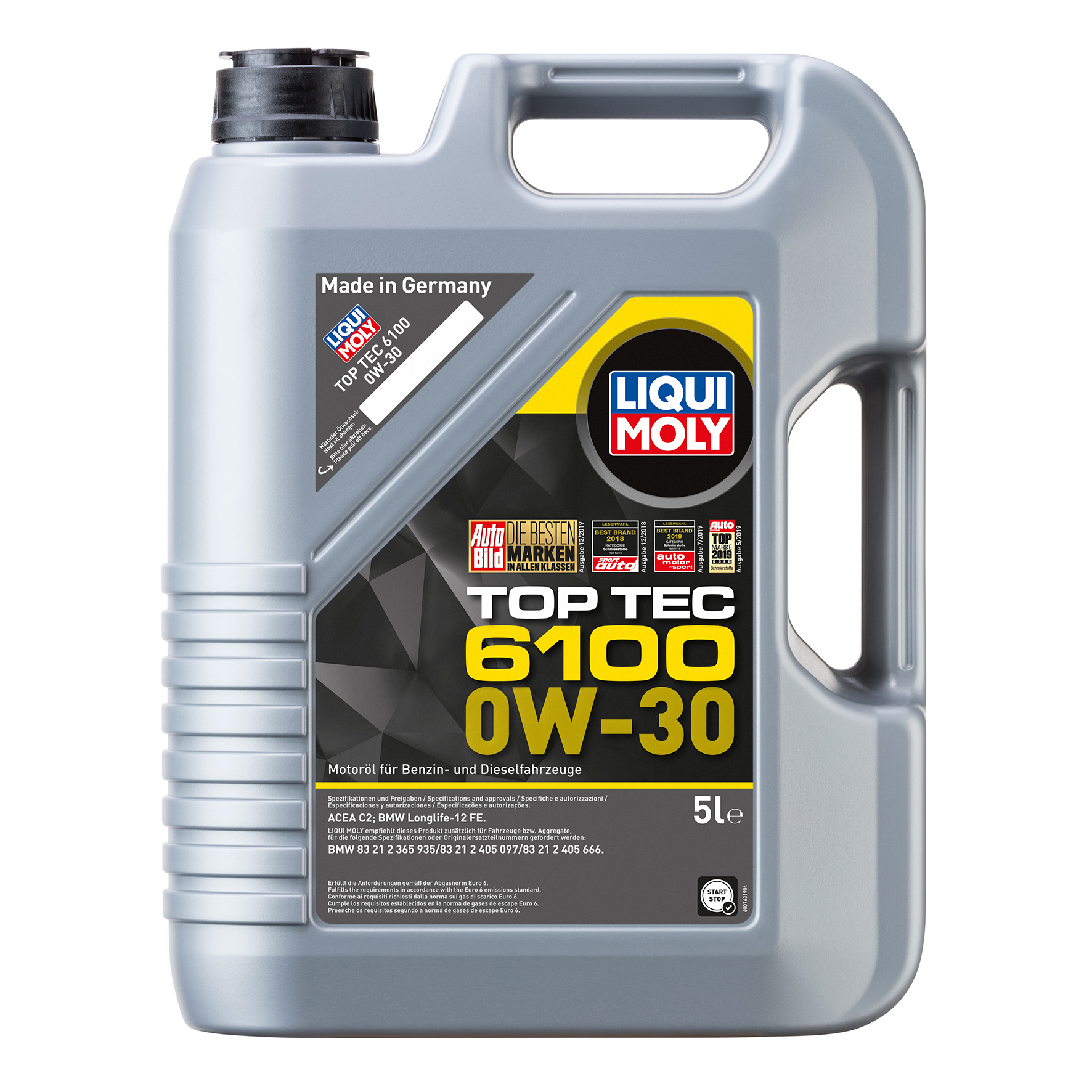 Liqui Moly | Top Tec 4200 5W-30 New Generation | 5 L | Oli Motore | Tecnologia Sintetica | Sku: 8973 - Foto 2